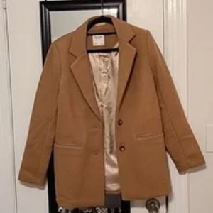 Wool Blazer Coat